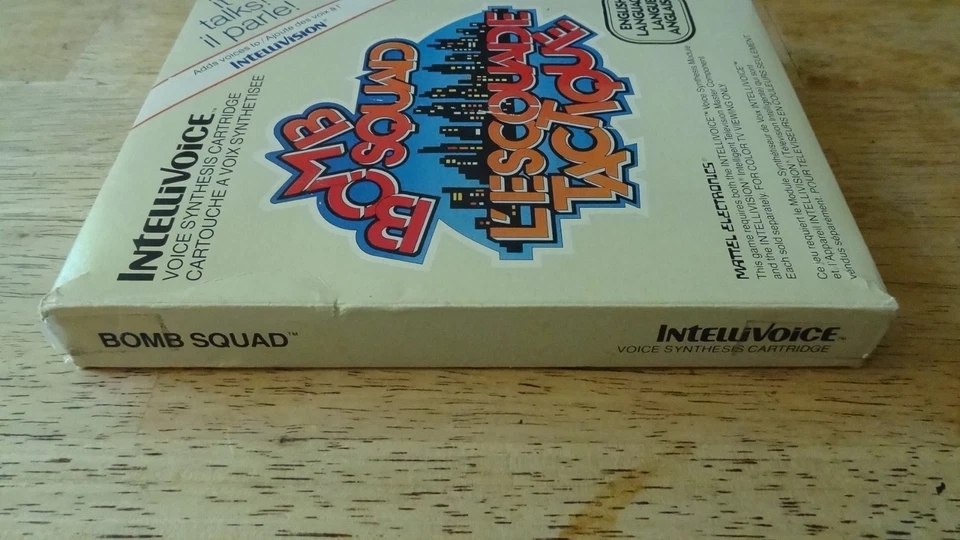 INTELLIVISION BOMB SQUAD L'ESCOUADE TACTIQUE BOXED - Image 4 of 4