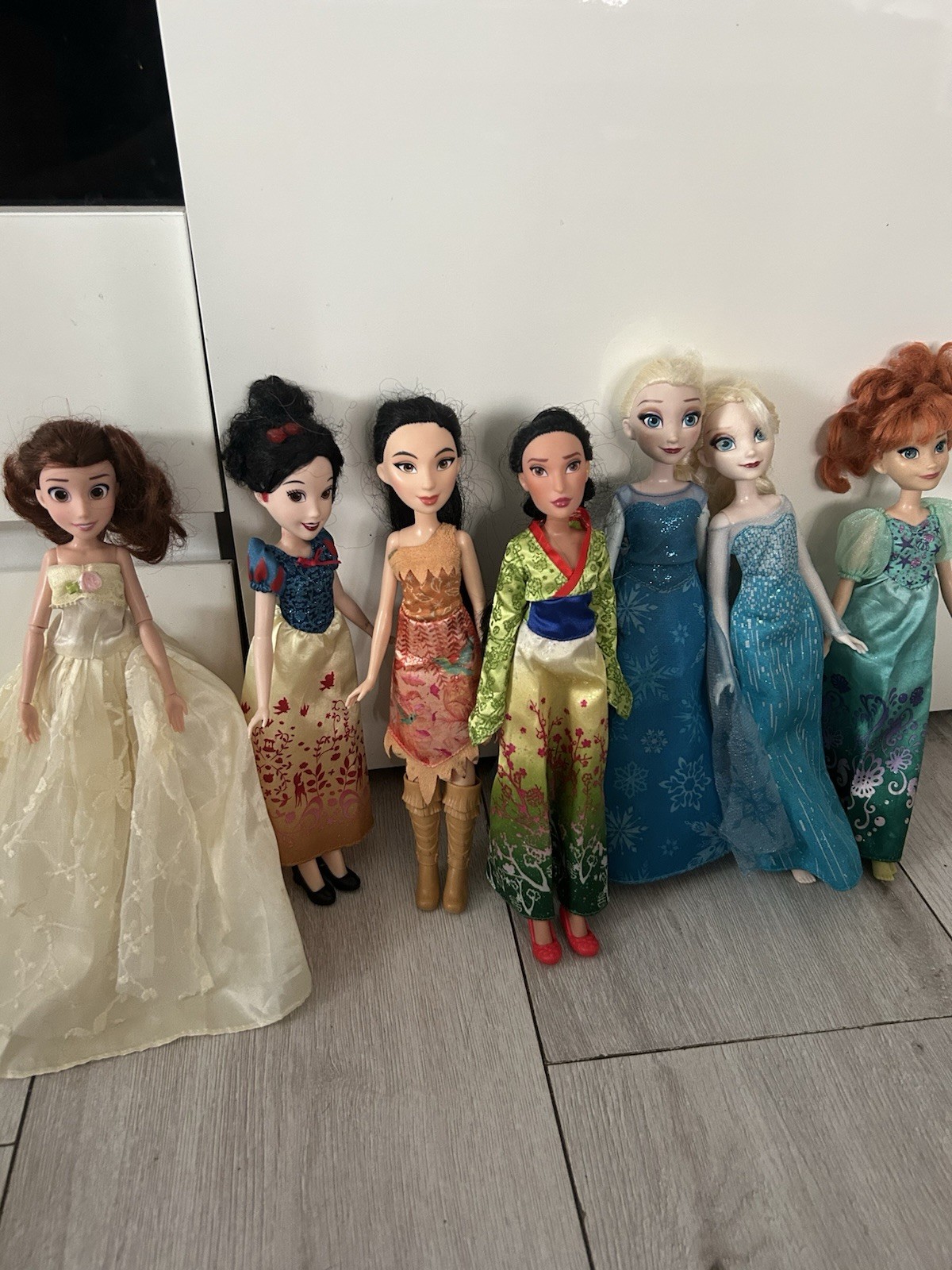 Disney Prinzessinnen Belle Elsa Mulan Anna etc abnehmbare Kleidung