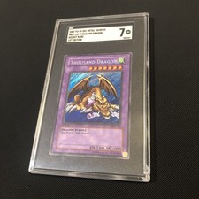 Konami Yu-Gi-Oh! Metal Raiders Thousand Dragon MRD-143 Secret Rare SGC 7 1st Ed…