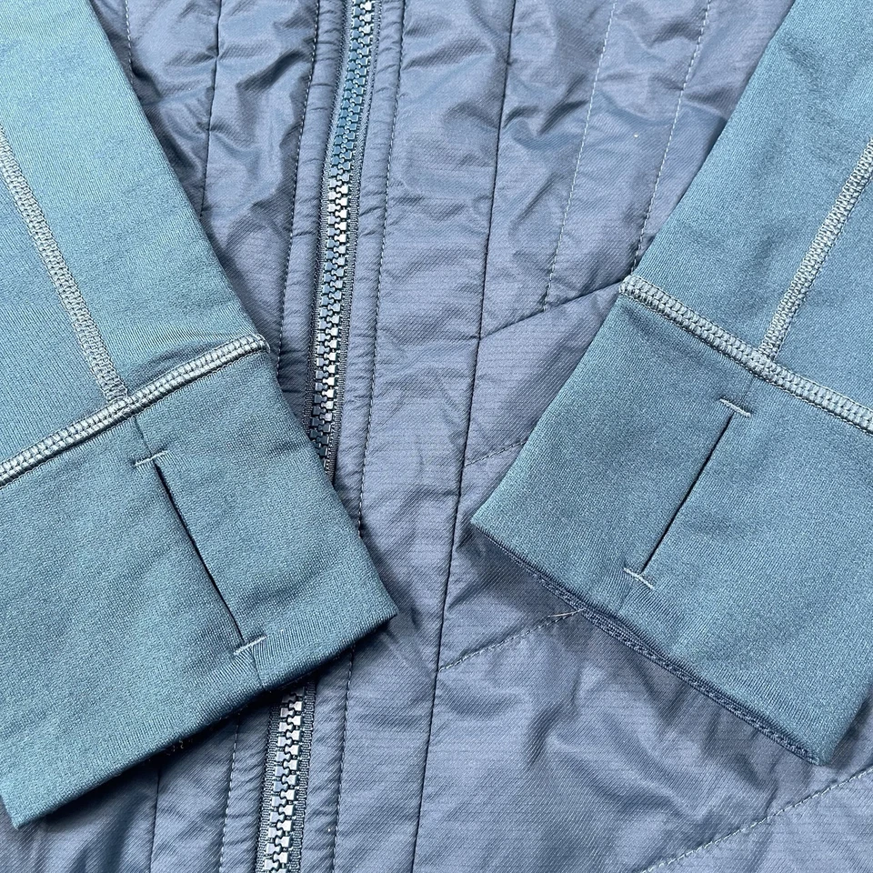 Chaqueta Smartwool Smartloft para mujer M lana merino aislada cremallera completa azul 002806 Foto 4 de 4