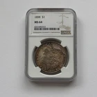 1898 Morgan Dollar NGC MS64 Philadelphia Silver $1 Coin Business Strike