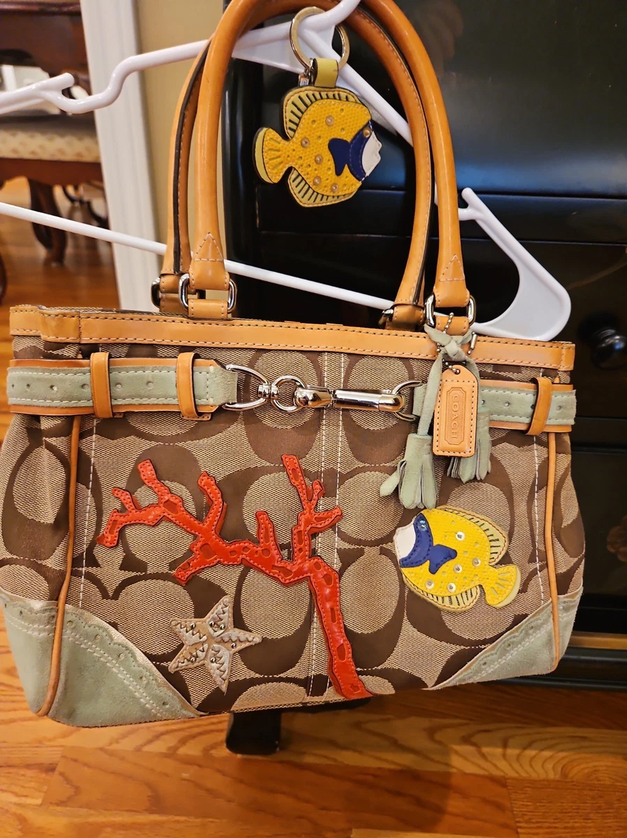 バッグ RARE COACH 1490 FISH CORAL BAG Y2K Coach Fish Bags & Handbags for Women for sale | eBay