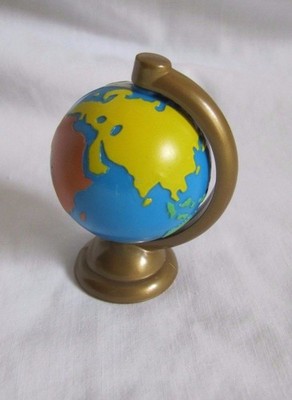 Fisher Price Loving Family Dollhouse World Globe Atlas Map Office Doll Toy Spins