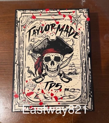 TaylorMade TP5 Pix PIRATES Golf Balls - One Dozen - Limited Edition Release