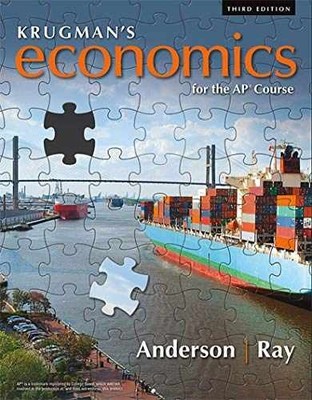 Krugman's Economics for the AP  - Hardcover, by Anderson David; Ray - Very Good