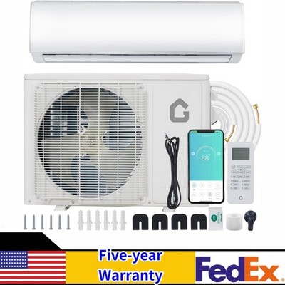  12000 BTU Mini Split Air Conditioner 21 SEER2 230V Compatible with Alexa Kits