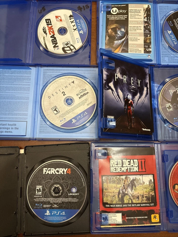 Playstation 3 & 4 Videospiele Konvolut Sony PS4 PS3 Spiele Konvolut *LESEN* - Bild 2 von 4