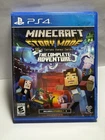 MINECRAFT: STORY MODE - THE COMPLETE ADVENTURE (PLAYSTATION 4, 2016) TESTED