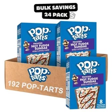 2 x - Pop-Tarts Toaster Pastries, Breakfast Foods, Kids Snacks, Frosted Hot
