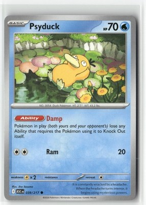 Psyduck Ascended Hero's ASC en Pokemon TCG 039/217