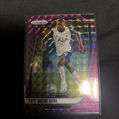 PAPE MATAR SARR #143/249PURPLE WHITE 2024-25 Panini PRIZM EPL TOTTENHAM HOTSPUR 