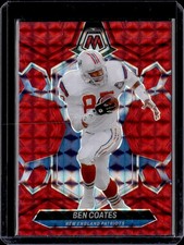 2024 Panini Mosaic #239 Ben Coates Mosaic Red
