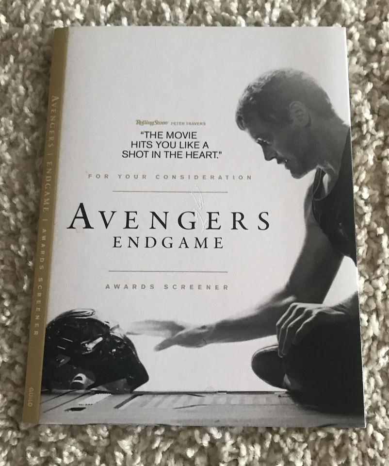 AVENGERS ENDGAME & AGENTS OF SHIELD FYC ACADEMY DVDS MARVEL STUDIOS MCU - Image 2 of 4