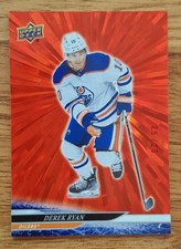 2024 25 Upper Deck Derek Ryan Red Outburst  /25 #312 Edmonton Oilers!
