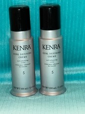 2 Pack Set Kenra 5 Curl Defining Enhancing Creme 3.4 fl oz