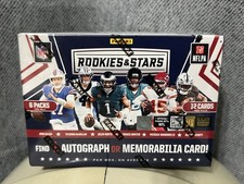 Panini Rookies & Stars NFL 2023 Trading Card Box 72 Cards Autograph Memorabilia