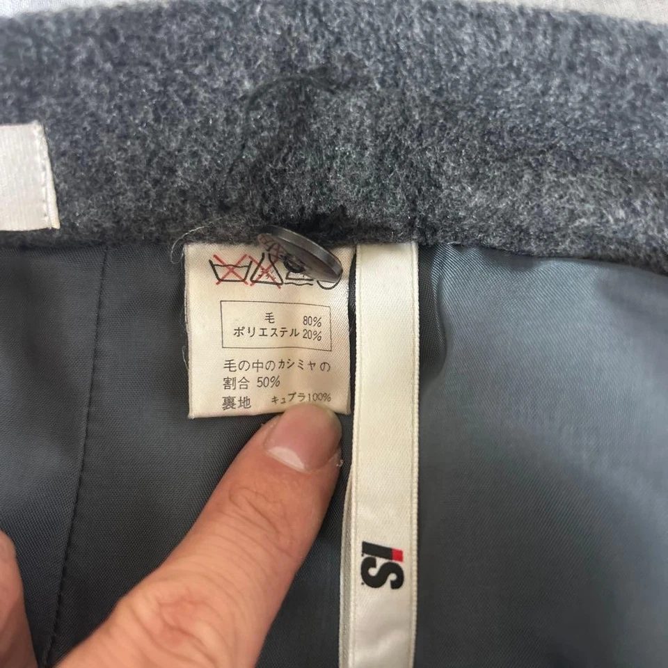 FALDA DE CACHEMIR ISSEY MIYAKE DISEÑO EXTREMADAMENTE RARO USADA 7 BUENA Foto 3 de 4