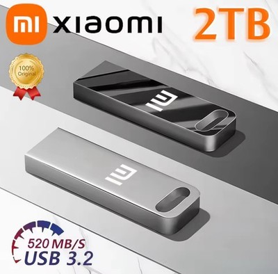 Xiaomi USB 3.2 Flash-Laufwerk, 2 TB, High-Speed-Metall-U-Speicherstick,