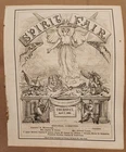 12 Page 1864 New York Sanitary Fair Newspaper Great Info and Ads! Very Rare