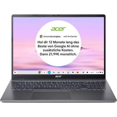 Acer Chromebook Plus 516 16,0 Zoll Core  3 100U - 8 GB - 256 GB 4,7 GHz Notebook
