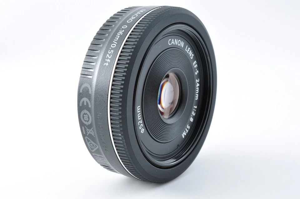 [Sin usar en caja] Lente Canon EF-S 24 mm F/2,8 STM panqueque de JAPÓN Foto 4 de 4