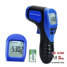 Non Contact Tachometer, 2.5-99999 RPM  0.02 1Digtal Accuracy Laser Digital