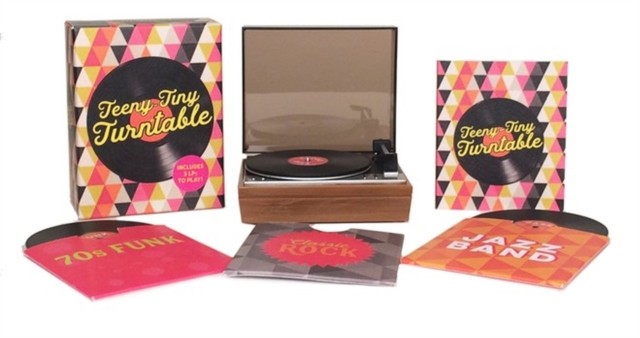 Teeny-Tiny Turntable by Running Press (Multiple-component retail product)