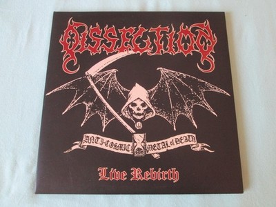 DISSECTION - Live Rebirth DLP, original HRR 2010, limited black vinyl, sehr rar!