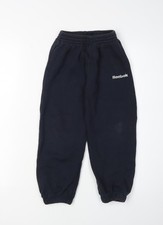 Reebok Boys Blue Jogger Trousers 7-8 Years