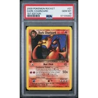 2000 Pokémon Team Rocket Dark Charizard #21 1st Edition (English) – PSA 10