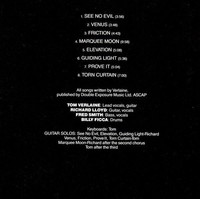 Television - Marquee Moon - Cd - 52 - F600Z