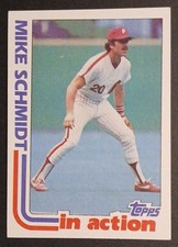 1982 Topps Mike Schmidt #101 Phillies Near Mint