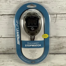 Sportline Econosport 240 Stopwatch New in Package Track Coach Timer SEALED