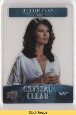 2020 Upper Deck James Bond Villains & Henchmen Crystal Clear Octopussy READ o1h