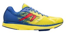 Nuevo $155 Newton Distance 10 Amarillo Azul Tenis para Correr Zapatos para Hombres Talla 11