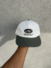 Kith & Kin Kith International Leather Strap Embroidered Hat Used White Grey Rare — photo 1