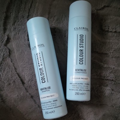Clairol Professional Set/Revitalise Shampo, Conditioner, Pre Colour Serum