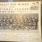 Detroit Red Wings 1936 National League Champions Vintage Hockey Team Photo — photo 3