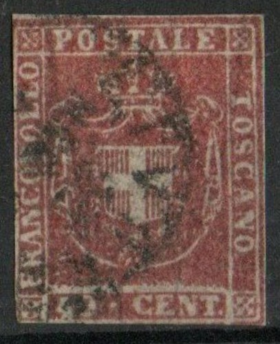 1860 TOSCANA N.21 VALORE USATO