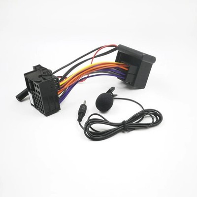 Bluetooth AUX Audio Device Handsfree MIC Adapter for Mercedes-Benz W169 W245W203