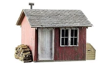 Woodland Work Shed Built-&-Ready(R) - O Scale Model Railroad Building