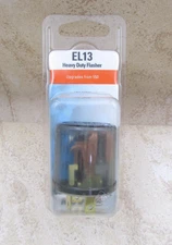 Novita EL13 Turn Signal & Hazard Warning Flasher, Heavy Duty, Upgrades From 550