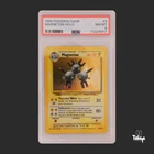 1999 POKEMON GAME BASE SET #9 MAGNETON-HOLO PSA 8