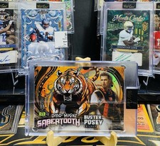 ⚾️🐅2024 Prehistoric CASE HIT SABERTOOTH COLOR MATCH TRUE 1/1 Buster Posey🐅⚾️