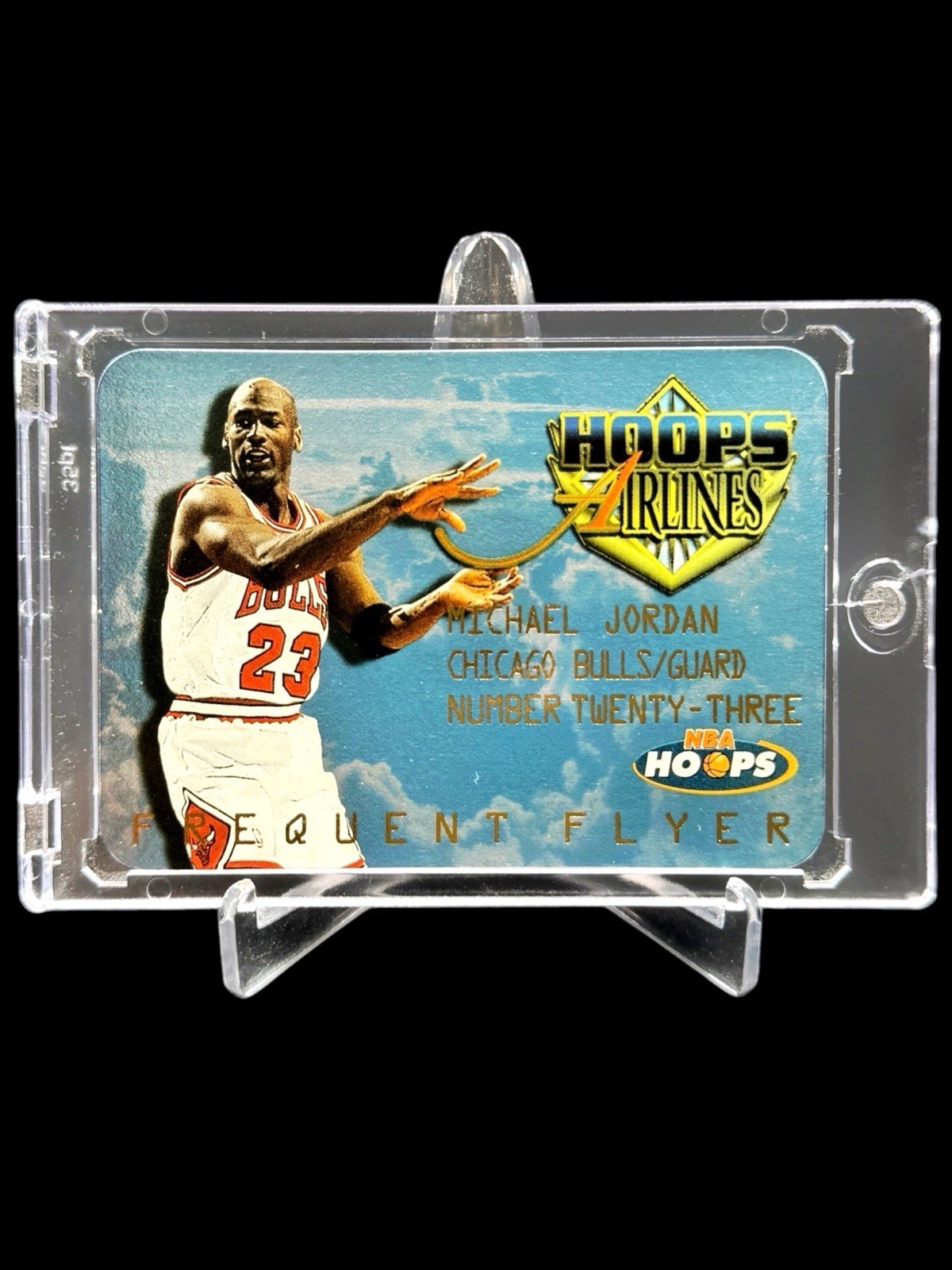 Michael Jordan 1997 Hoops #4 Frequent Flyer Club Price Guide