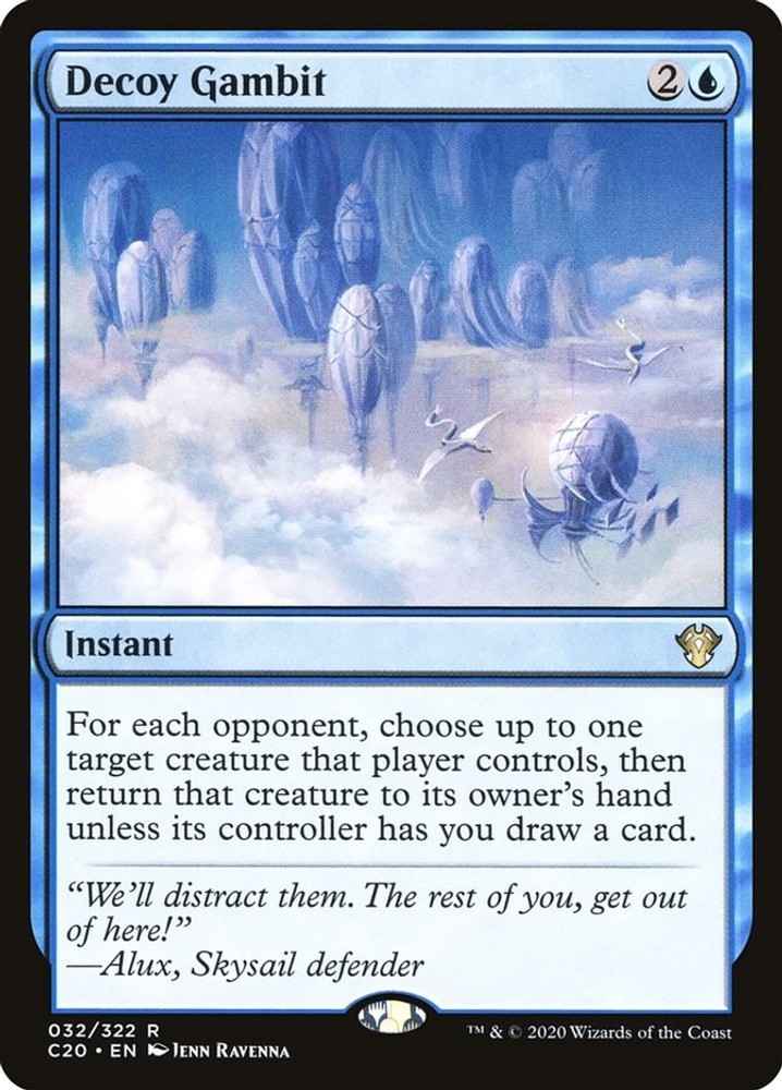 Decoy Gambit [Commander 2020 - 32] NM