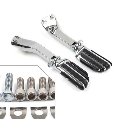 Hinten Fußrasten Halterung Für Harley Dyna Fat Bob FXDF Low Rider Super Glide