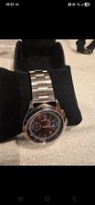 WALDOR & CO 40MM CHRONO 39 DATE DISPLAY BLUE DIAL QUARTZ MEN