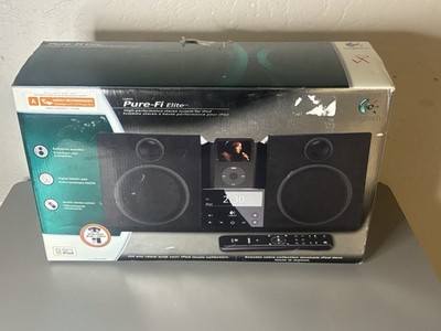 Logitech 2007 Pure-Fi Elite Ipod Stero AM/FM Speaker System 