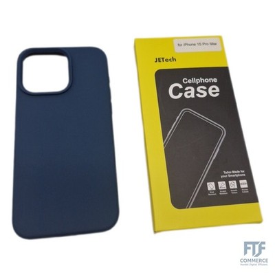 JETech Silikon Hülle für iPhone 15 Pro Max 6,7 Zoll, Ganzkörper Handyhülle mit S